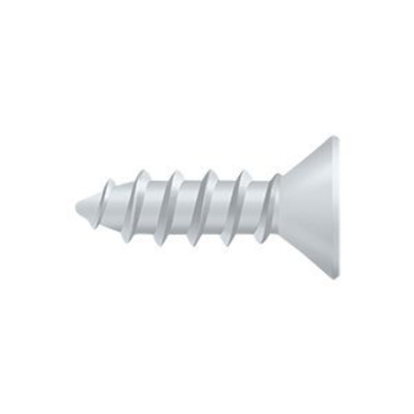 Deltana Wood Screw, #12, 3/4 in, Prime Coat White Steel Flat Head Phillips Drive SCWS1275USPW